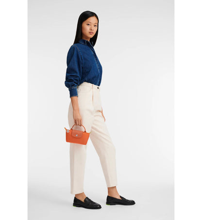 LE PLIAGE GREEN POUCH - Orange