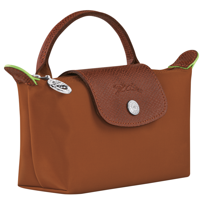 LE PLIAGE GREEN POUCH - Cognac