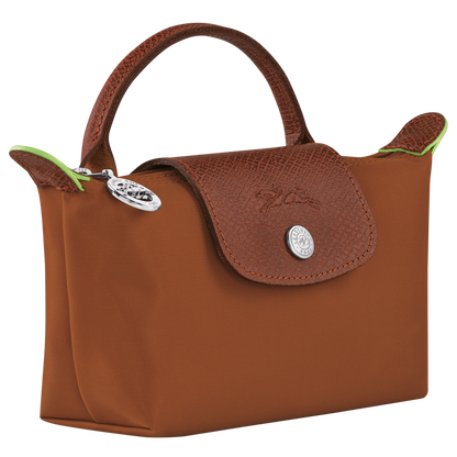 LE PLIAGE GREEN POUCH - Cognac